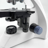 Albenth 40X-1000X Trinocular Biological Microscopes With 3W LED, Abbe Condenser, Double Layer Mechanical Stage Albenth 40X-1000X Trinocular Biological Microscopes With 3W LED, Abbe Condenser, Double Layer Mechanical Stage