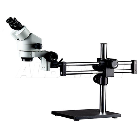 Binocular Boom stand stereo microscope, 380mm Vertical Post