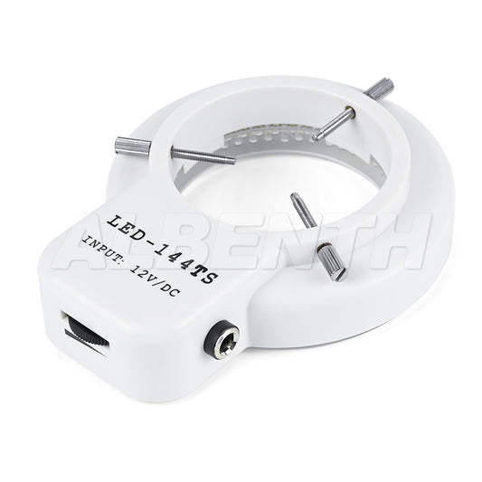 Albenth 144-LED Microscope LED Ring Light Source