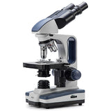 SWIFT SW350B 40X-2500X Biological Microscope With Siedentopf Binocular Head, 10X 25X Eyepieces, Mechanical Stage, Abbe Condenser SWIFT SW350B 40X-2500X Biological Microscope With Siedentopf Binocular Head, 10X 25X Eyepieces, Mechanical Stage, Abbe Condenser