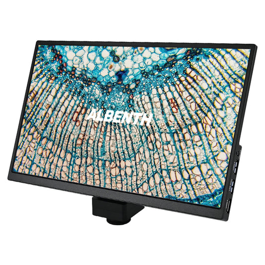 13.3 Inch 8MP 4K LCD Microscope Camera Sony Sensor With Distance, Area, Angle Measurements HDMI USB3.0 WiFi Output Built-In Windows System For Stereo Microscope Biological Microscopes