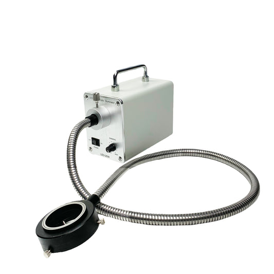 Albenth 20W Fiber Optic Microscope O-Ring Light Illuminator With Inner Diameter 58.53mm