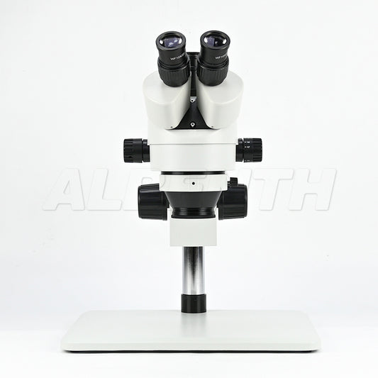 Albenth 7-45X Trinocular Zoom Stereo Microscope with Super Large Stand