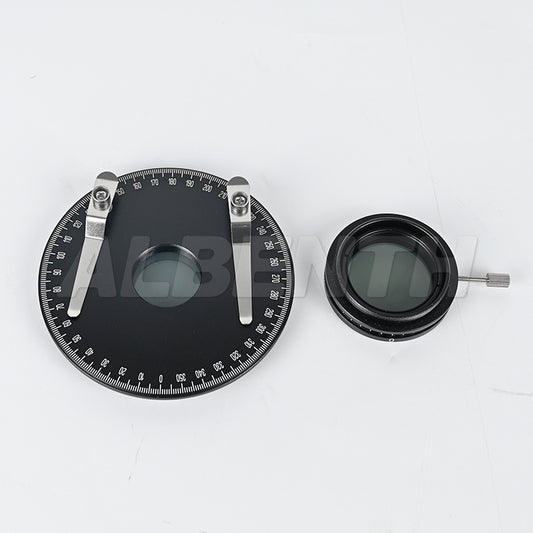 Rotating Polarizer Set For Stereo Microscope