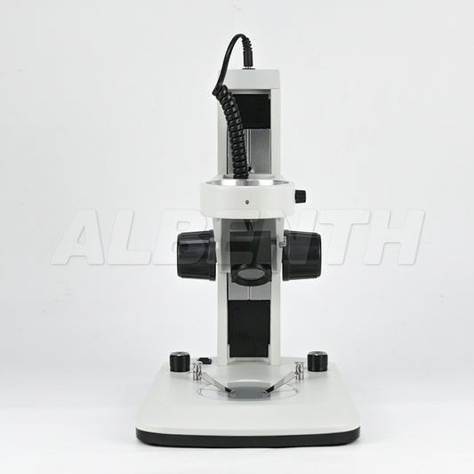 Albenth VL6 Microscope Track Stand - 76mm Focusing Rack Top and Bottom LED Light (Separate Dimmable)