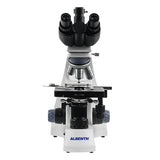 Albenth 40X-1000X Trinocular Biological Microscopes With 3W LED, Abbe Condenser, Double Layer Mechanical Stage Albenth 40X-1000X Trinocular Biological Microscopes With 3W LED, Abbe Condenser, Double Layer Mechanical Stage