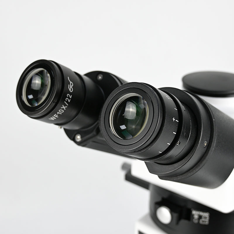 Albenth 40X-500X Trinocular Polarizing Microscope With LED Transmitting Reflecting Illumination Albenth 40X-500X Trinocular Polarizing Microscope With LED Transmitting Reflecting Illumination