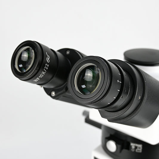 Albenth 40X-400X Trinocular Polarizing Microscope With Halogen Transmitting Illumination