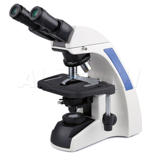 Microscopio compuesto de binoculares de 40x-2500x infinito de laboratorio con iluminador Kohler