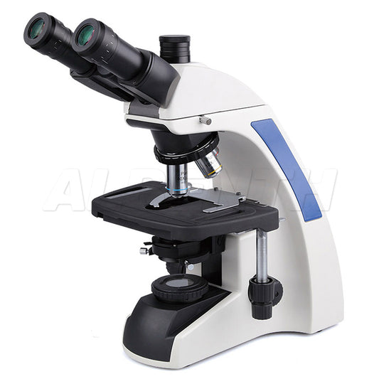 Microscopio compuesto trinocular de 40x-2500x Infinity Laboratory con iluminador Kohler