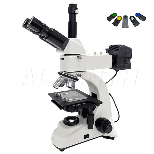 50X-500X Trinocular Metallurgical Microscope with Polarization