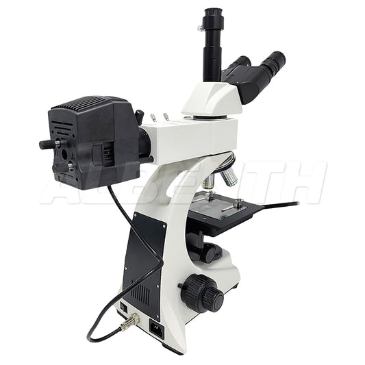 50X-1000X Trinocular Metallurgical Microscope with Polarization