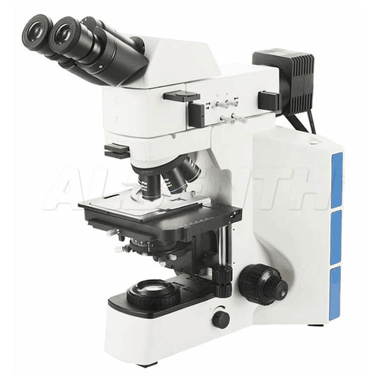 50X-500X Binocular Dual-illumination Metallurgical Microscope with Polarizing kits