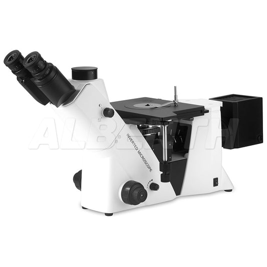 50x-500x Inverted Trinocular Bright & Dark Field Metallurgical Microscope