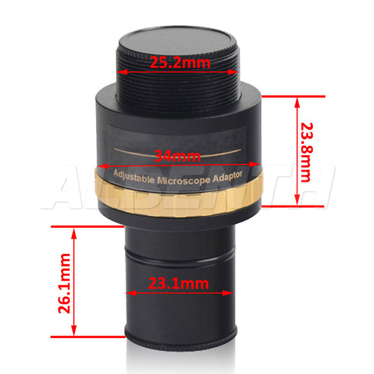 0.5X Adjustable Microscope Camera adapter