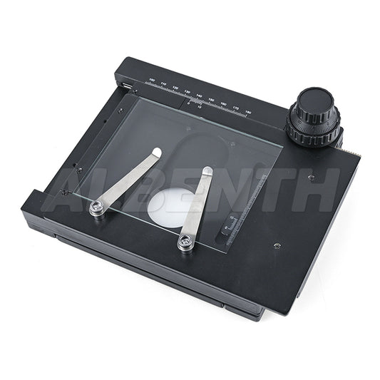 Albenth XY Mechanical Working Stage with 75x55mm Travel Distance