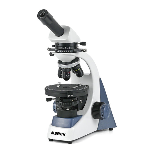 Albenth 40X-1000X Monocular Polarizing Microscope