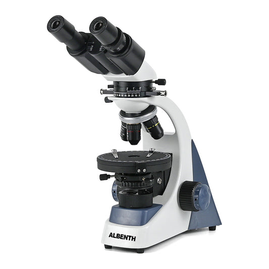 Albenth 40X-1000X Binocular Polarizing Microscope