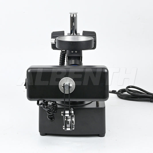 VG2 Diamond/Jewelry Metal Unique Adjustable Microscope Stand With Darkfield Attachment Transmission and Reflection Light