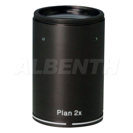 Albenth 2X Plan achromatic objective for Infinity Parallel Optical System stereo microscope