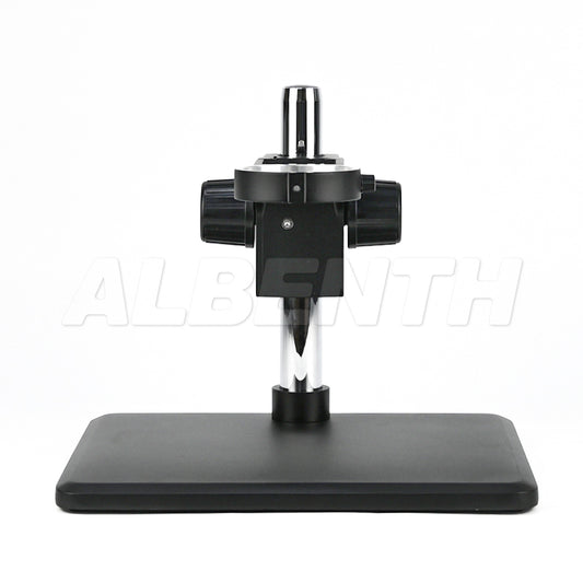 Albenth VY3 Microscope Post Stand with Large Base, 50mm Coarse Focus