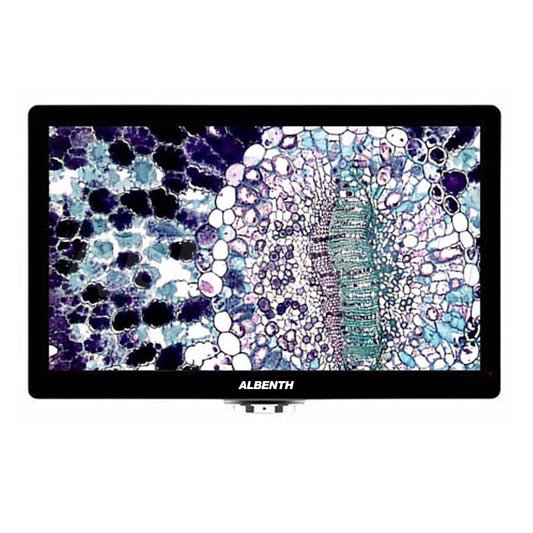 Albenth 11.6 inch Touchscreen Built-in 16.0MP Microscope Camera With Windows 10 Operating System USB, HDMI, for Microscopes
