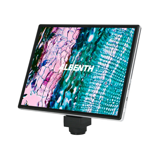 Albenth 9.7 inch Touchscreen Built-in 5.0MP Microscope Camera With Android System USB, HDMI, WIFI for Microscopes