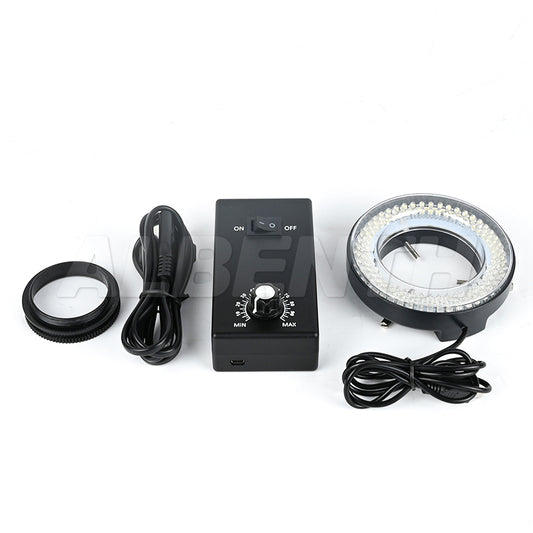 Shadow Free 144 LEDs-Mikroskop-LED-Ringlicht mit Intensitätskontrolle