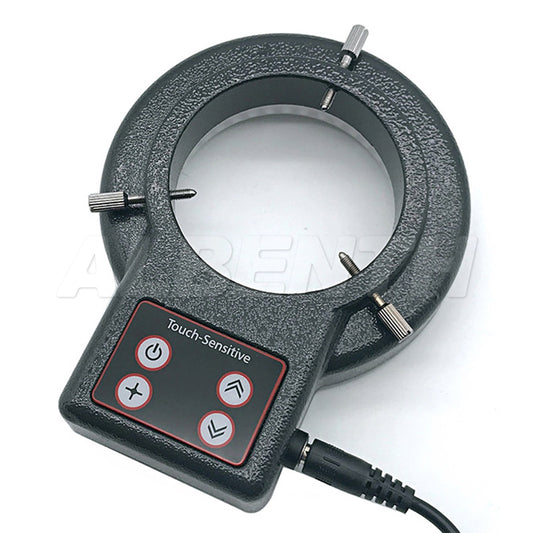 Albenth 80-LED Touch-Sensitive Microscope Ring Light For Stereo Microscope