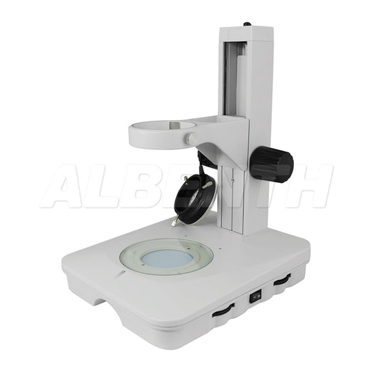 Albenth VM4 Microscope Track Stand, LED transmitted and reflected illuminators