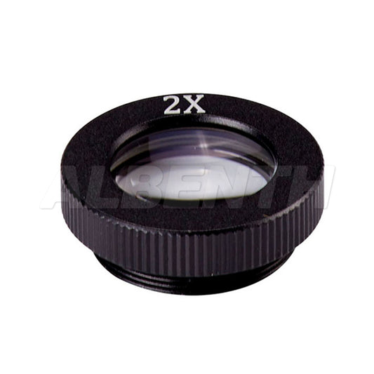 Albenth 2X Barlow Lens for Single lens Zoom Stereo Microscopes
