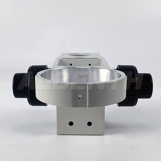 Albenth QW05 Stereo Microscope Coarse And Fine Focus Block with 76mm Focus Ring 32mm Tube Mount
