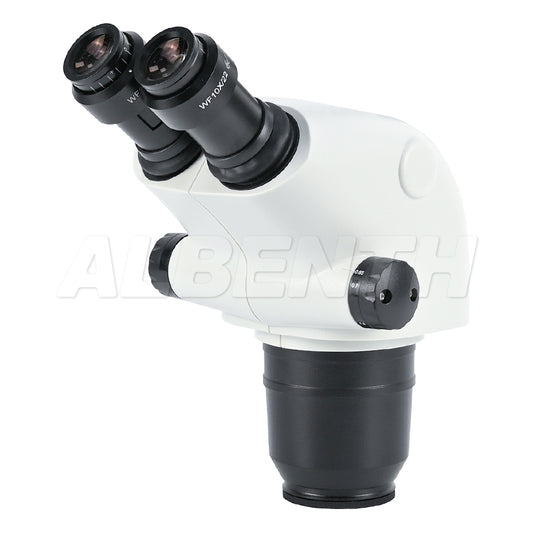 Albenth 6.5-65X Binocular Stereo Zoom Microscope Head