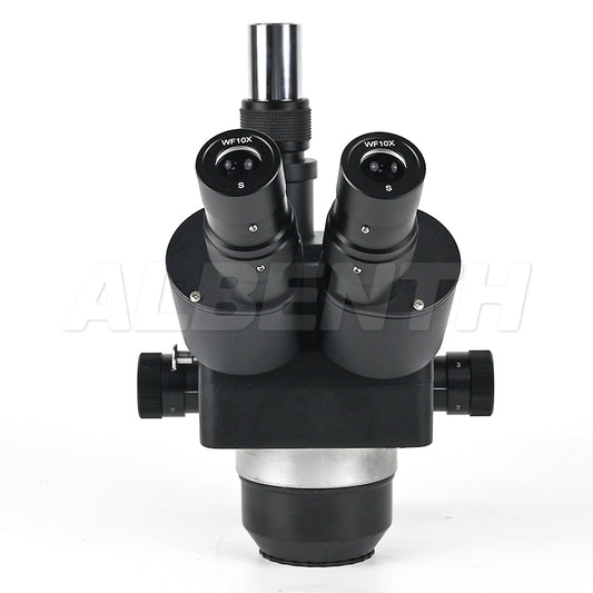 Albenth 10X-40X Black Microscope Head For Gemological Microscope