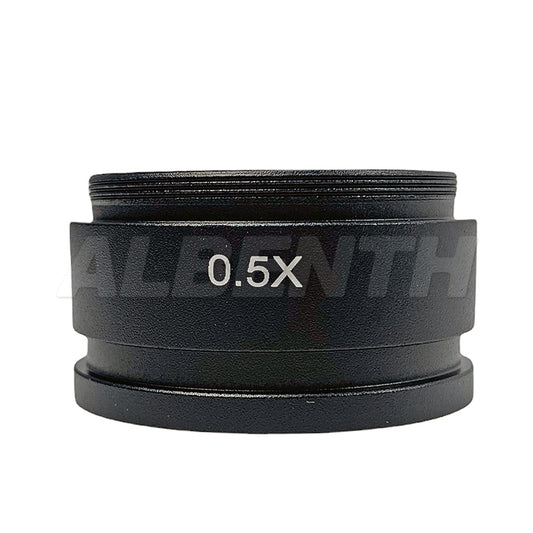 Albenth 0.5X Auxiliary Lens for 0.7x-5.0x Single Zoom Lens Stereo Microscopes