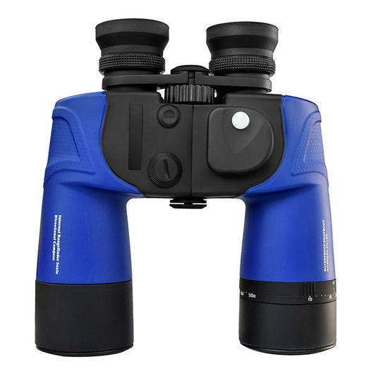 10×50 Waterproof Binoculars with compass, distance measurement, nitrogen-filled waterproof