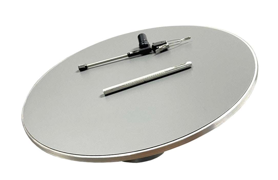 What part is used to tilt the microscope for more a comfortable viewing?