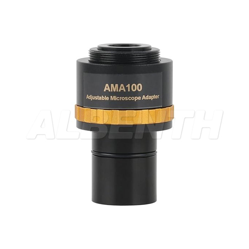 AMA037 0.37X 0.5X 0.75X 1X Focusable Microscope Eyepiece C-Mount Adapter Lens to 23.2mm Interface For Video Microscope Camera