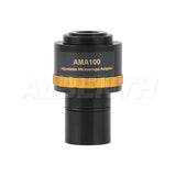 AMA037 0.37X 0.5X 0.75X 1X Focusable Microscope Eyepiece C-Mount Adapter Lens to 23.2mm Interface For Video Microscope Camera