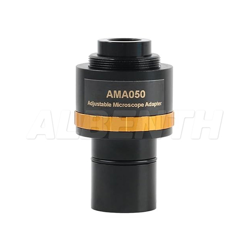 AMA037 0.37X 0.5X 0.75X 1X Focusable Microscope Eyepiece C-Mount Adapter Lens to 23.2mm Interface For Video Microscope Camera