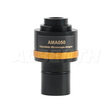 AMA037 0.37X 0.5X 0.75X 1X Focusable Microscope Eyepiece C-Mount Adapter Lens to 23.2mm Interface For Video Microscope Camera