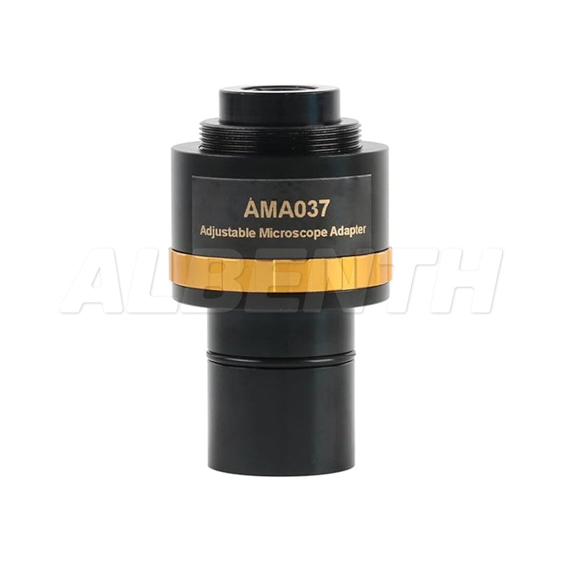 AMA037 0.37X 0.5X 0.75X 1X Focusable Microscope Eyepiece C-Mount Adapter Lens to 23.2mm Interface For Video Microscope Camera