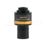 AMA037 0.37X 0.5X 0.75X 1X Focusable Microscope Eyepiece C-Mount Adapter Lens to 23.2mm Interface For Video Microscope Camera