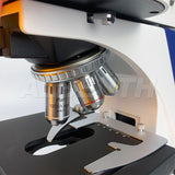 40X-1000X Fluorescence Microscope Transmission Reflection With 3W LED Lamp, 100W Mercury Lamp