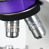 40x-2500x DIN Achromatic Objective Trinocular Laboratory Compound Microscope With 5.0MP LCD Touch Pad Screen