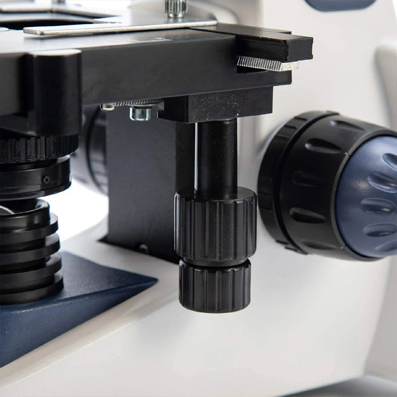 Swift SW380T 40X-2500X Magnification, Siedentopf Head, Research-Grade Trinocular Microscope Compound Lab with Wide-Field 10X/25X Eyepieces, Mechanical Stage, Ultra-Precise Focusing