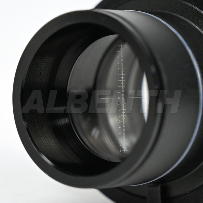 Albenth 40X-400X Transmitting Polarizing Trinocular Microscope Revolving Round Stage Halogen Illumination
