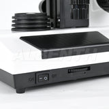 Albenth 40X-1600X Plan Biological Compound Binocular Microscope with LED Illumination