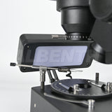 Albenth 10X-40X Jewelry Gem Trinocular Stereo Microscope With Polarizer, Analyzer