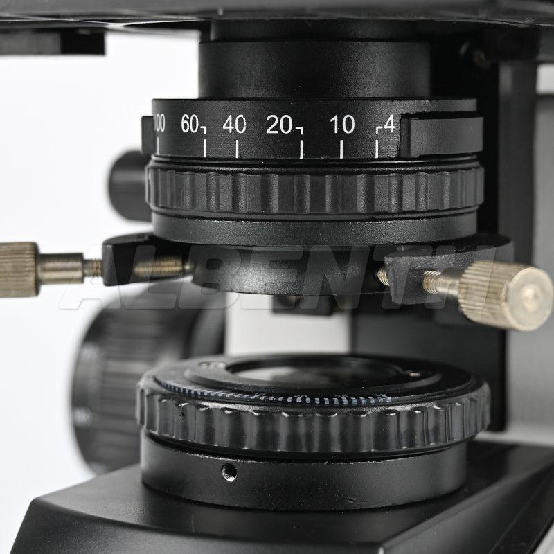 40x-2500x DIN Achromatic Objective Trinocular Laboratory Compound Microscope With 5.0MP LCD Touch Pad Screen